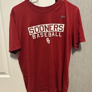 Nike Oklahoma Sooners baseball shirt